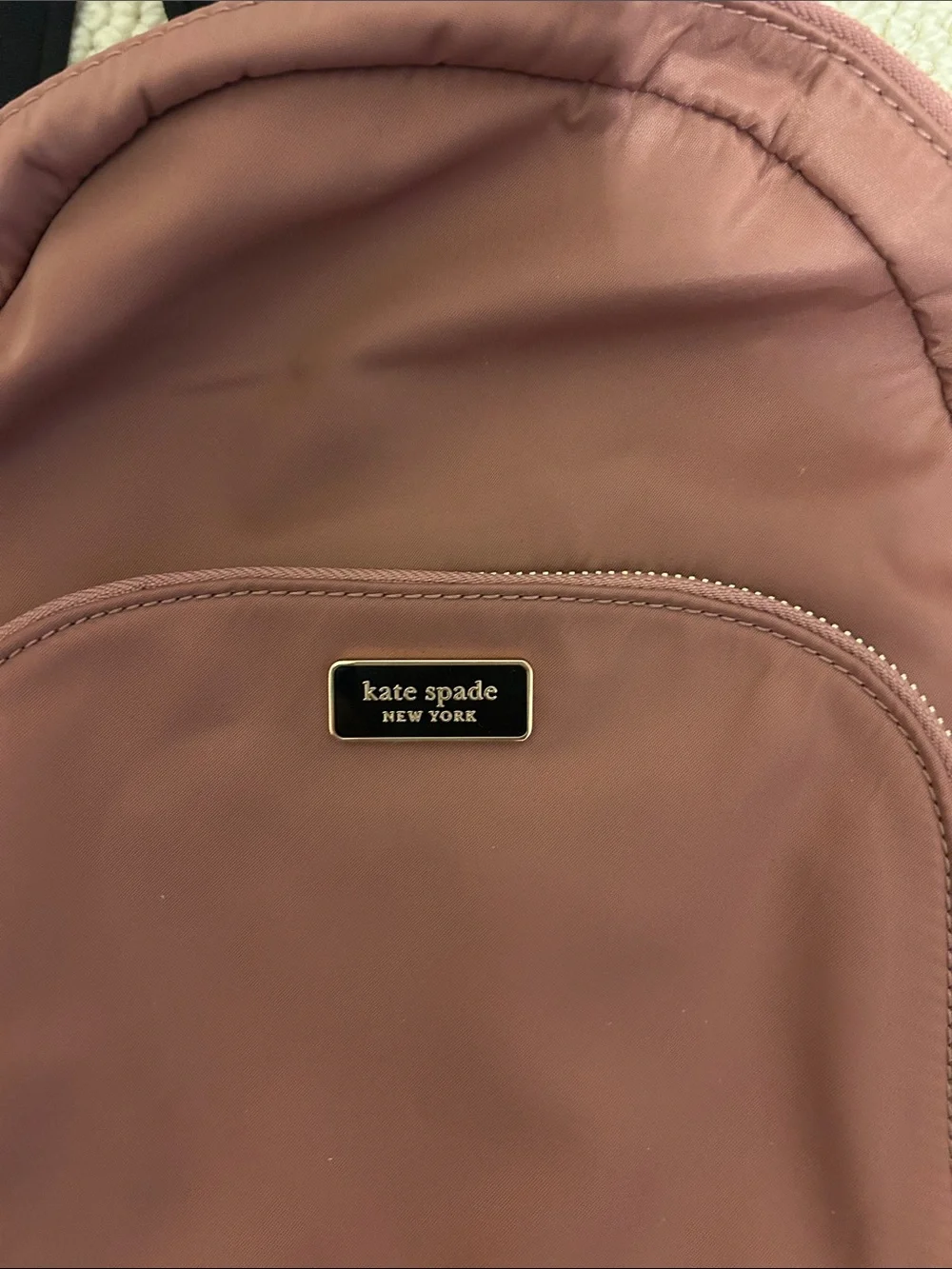New Kate Spade Mauve Nylon  Mini Backpack
